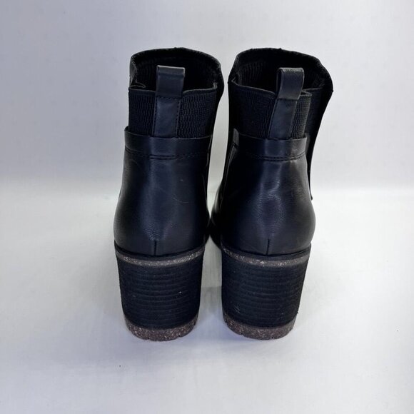 KORKS Elsie Bootie Women's Size 11 in Black Heeled Boot Chunky - Picture 5 of 16